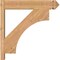Ekena Millwork Westlake Smooth Arts and Crafts Outlooker, Western Red Cedar, 5 1/2"W x 24"D x 24"H OUT06X24X24WTL03SWR - alternate 3